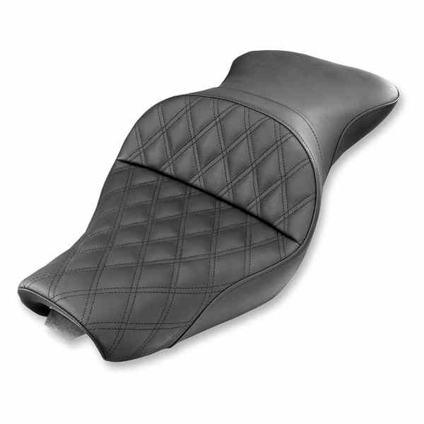 取寄せ エクスプローラー格子ステッチシート サドルマン Explorer Seat - Lattice Stitched - XL with 4.5 Gallon Tanks 807-03-029LS 08040664