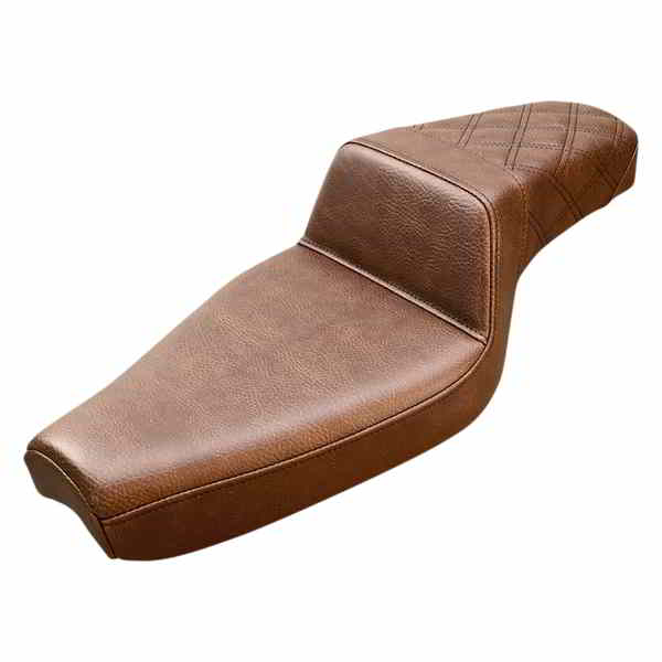 取寄せ ステップアップシート - リアラティスステッチ サドルマン Step-Up Seat - Rear Lattice Stitch - Brown - XL 807-03-173BR 08040689