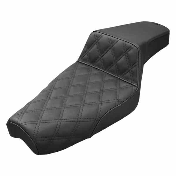 取寄せ ステップアップシート - フロントラティスステッチ サドルマン Step-Up Seat - Front Lattice Stitch - Black - XL 879-03-172 08040713