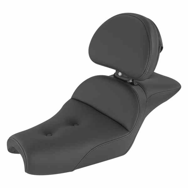 取寄せ Explorer?シート サドルマン Seat - Explorer? - With Backrest - Pillow Top - Black - XL '04-'22 807-11-030RS 08040761