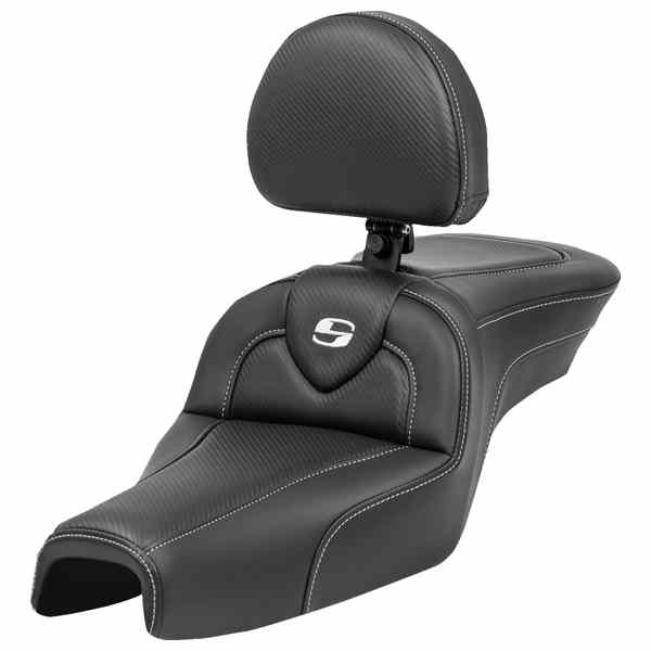 【並行輸入品】 サドルマン ロードソファ  シート - バックレスト付き - カーボンファイバー - XL 04-22 807-03-185BR 08040793