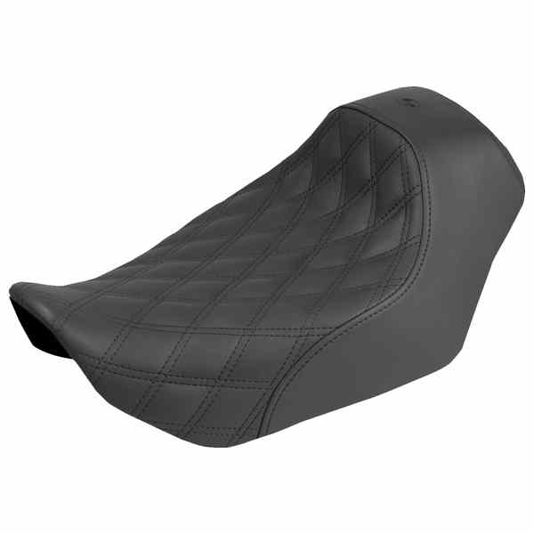 【並行輸入品】 サドルマン Renegade ソロシート - ラティスステッチ - ナイトスター 22-25 822-11-002LS 08040839