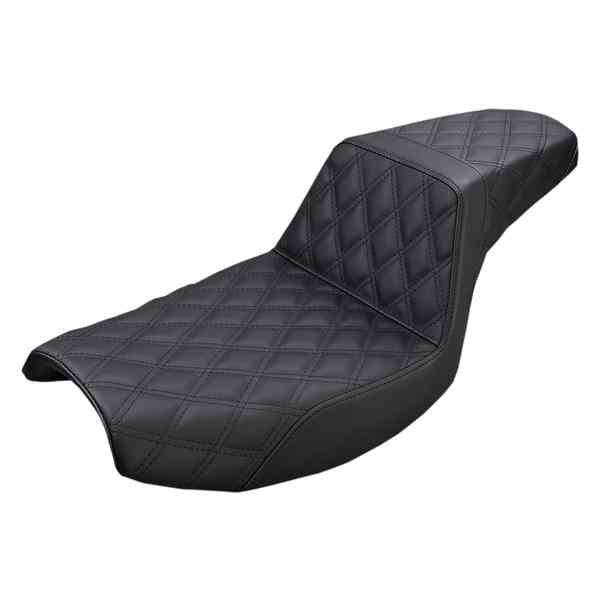 取寄せ ステップアップシート - フル格子ステッチ サドルマン Step-Up Seat - Full Lattice Stitch - Black - FXR 882-09-175 08050132