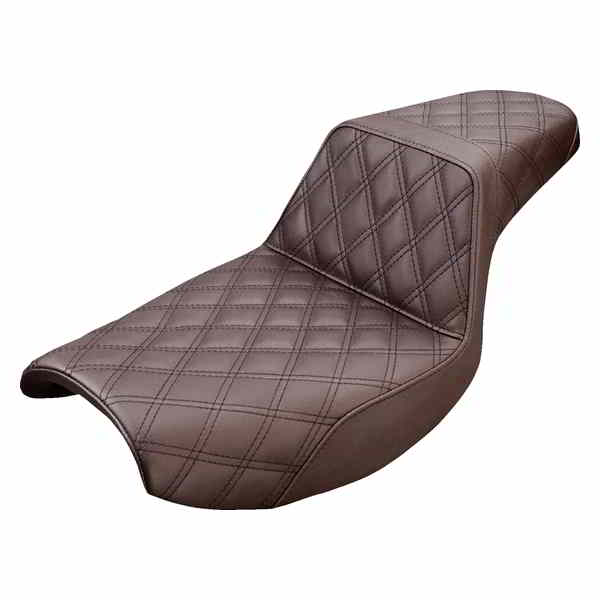 取寄せ ステップアップシート - フル格子ステッチ サドルマン Step-Up Seat - Full Lattice Stitch - Brown - FXR 882-09-175BR 08050133