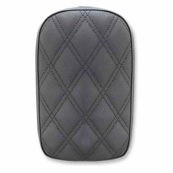 取寄せ 取り外し可能なパッセンジャーパッド - ラティスステッチ - ブラック サドルマン Detachable Pillion Pad - Lattice Stitched - Black SA1022 08070194