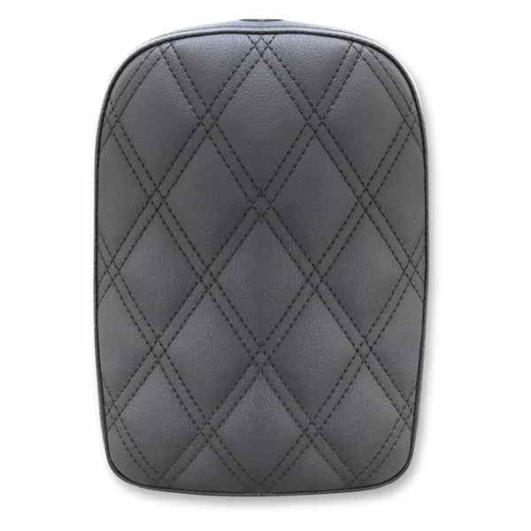 取寄せ 取り外し可能なパッセンジャーパッド - ラティスステッチ - ブラック サドルマン Detachable Pillion Pad - Lattice Stitched - Black SA1023 08070195