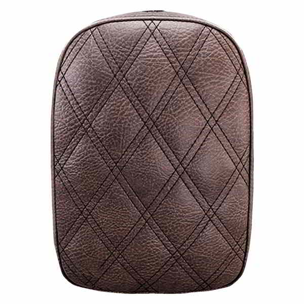 取寄せ 取り外し可能なパッセンジャーパッド - ラティスステッチ - ブラウン サドルマン Detachable Pillion Pad - Lattice Stitched - Brown SA1026 08070198