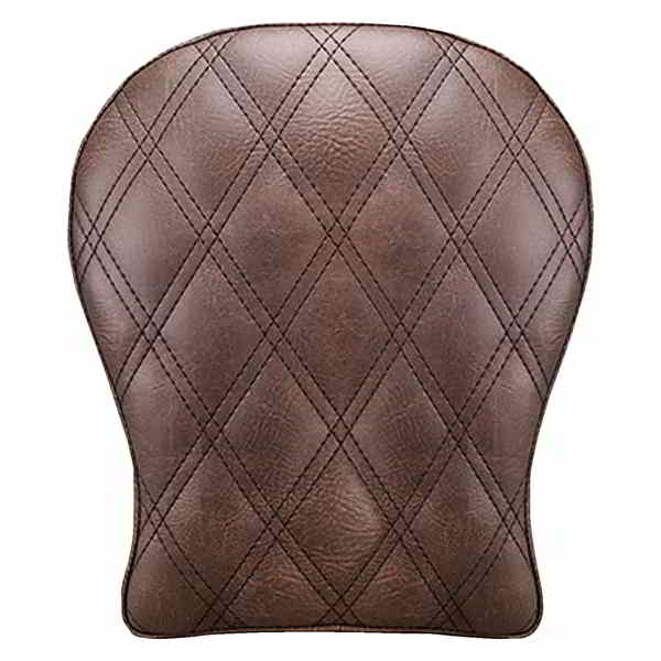 取寄せ 取り外し可能なパッセンジャーパッド - ラティスステッチ - ブラウン サドルマン Detachable Pillion Pad - Lattice Stitched - Brown SA1027 08070199