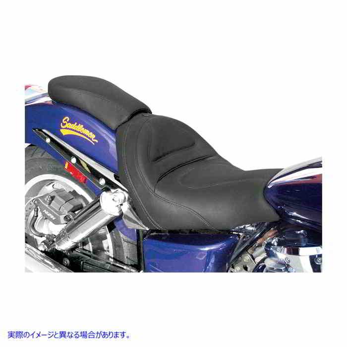 取寄せ ソロシート - VN900カスタム サドルマン Solo Seat - VN900 Custom K07-12-002 08100541