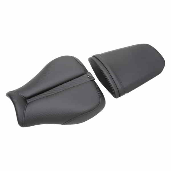 取寄せ Gel Channel トラックカーボンファイバースポーツシート - ブラック - CBR600RR サドルマン Gel Channel? Track Carbon Fiber Sport Seat - Black - CBR600RR 0810-H011 08101004