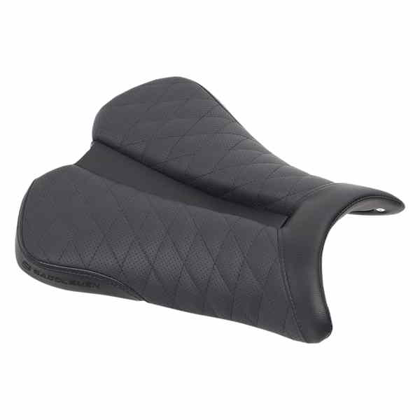 取寄せ トラックシート - ラティスステッチ - ブラック - ZX6R 09-18 サドルマン Track Seat - Lattice Stitch - Black - ZX6R '09-'18 0810-K061 08101671