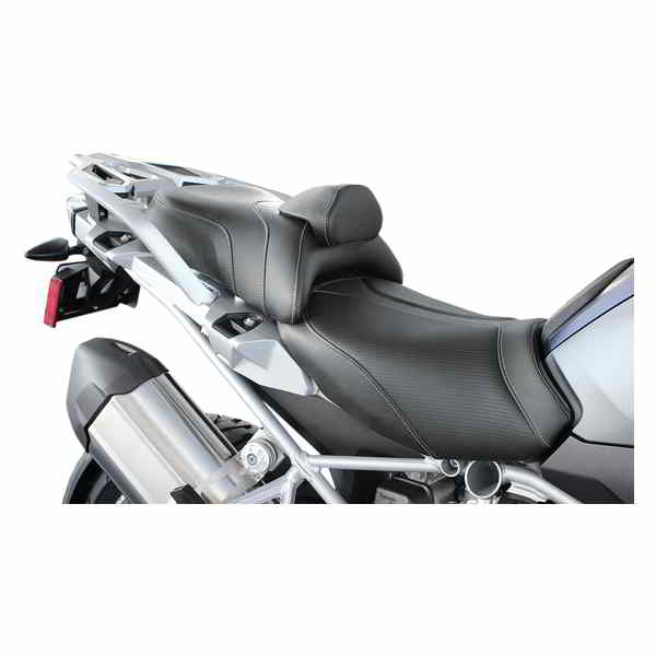 取寄せ Lumbarバックレストを備えたアドベンチャーツアーシート サドルマン Adventure Tour Seat - Standard - Lumbar Backrest - Black - R1200GS '13-'19 0810-BM33R 08101699