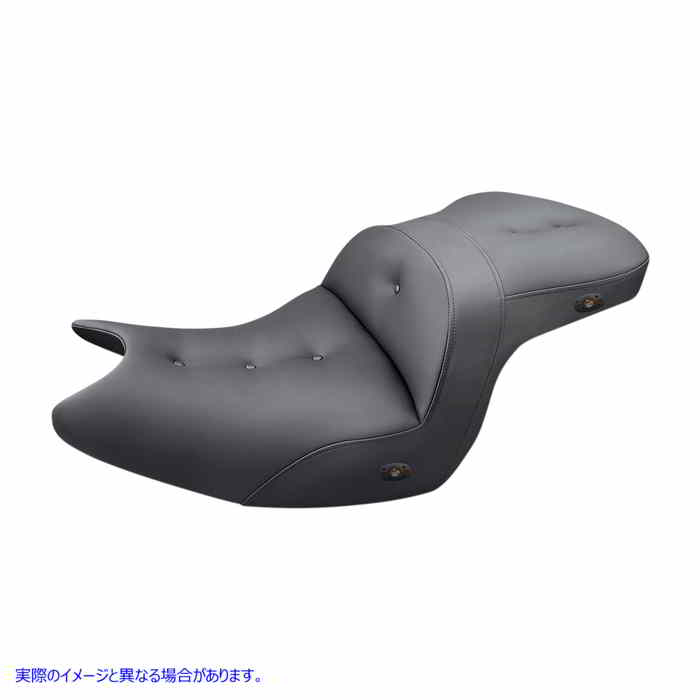 取寄せ Pillow Top Roadsofa?加熱シート サドルマン Seat - Roadsofa? - Without Backrest - Pillow Top - Black - Heated H18-07-181HCT 08102085