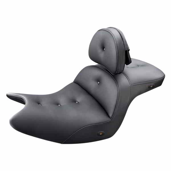 取寄せ Pillow Top Roadsofa?加熱シート サドルマン Seat - Roadsofa? - With Backrest - Pillow Top - Black - Heated H18-07-181BRHCT 08102087