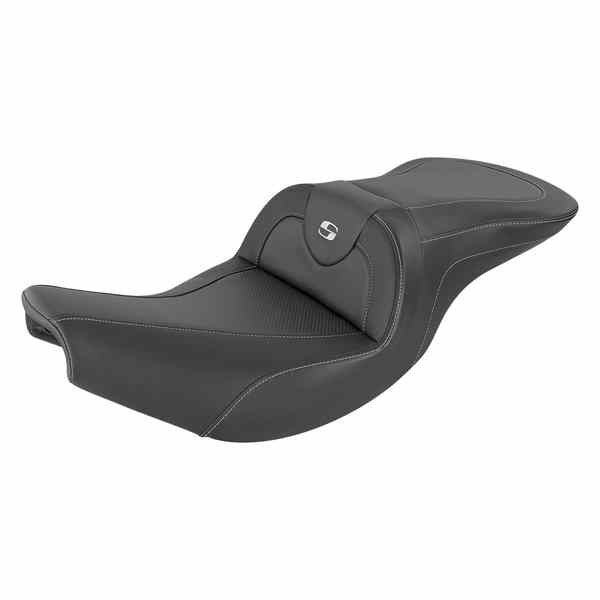 取寄せ Roadsofa?カーボンファイバーシート サドルマン Roadsofa? Seat - Carbon Fiber - Without Backrest - Black - Indian I14-07-185 08102241