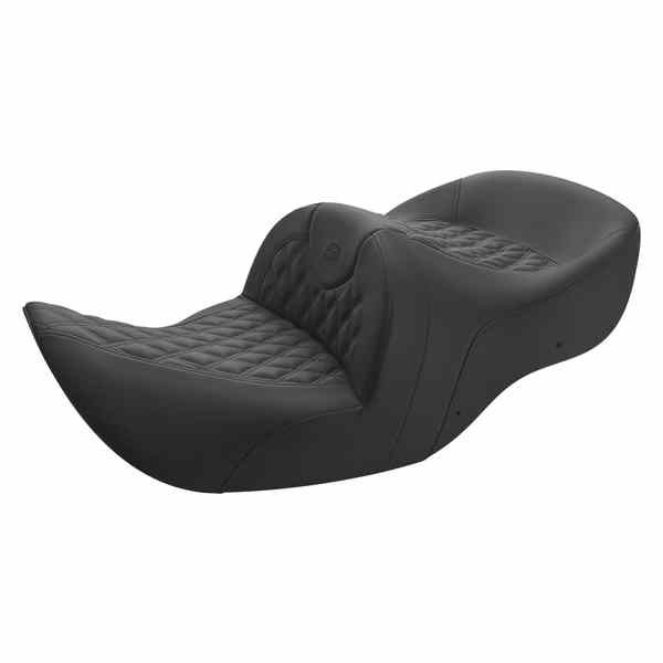 取寄せ Roadsofa?格子ステッチシート サドルマン Seat - Roadsofa? - Without Backrest - Full Lattice Stitch - Black H01-07-182 08102289