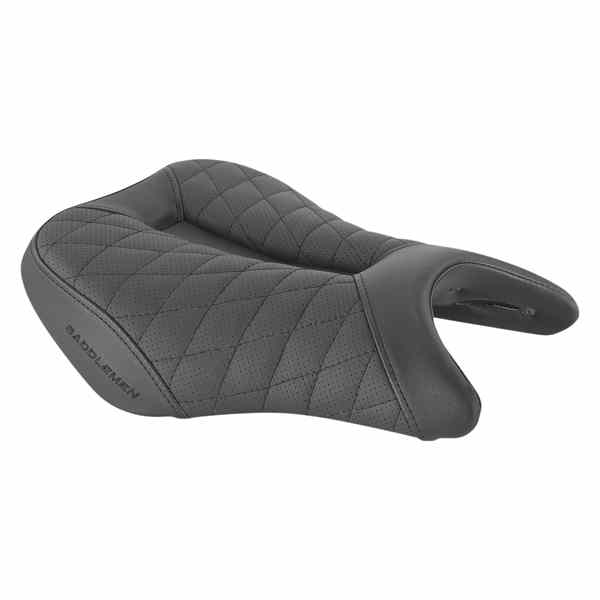 取寄せ トラックシート - ラティスステッチ - ブラック - GSX 18-20 サドルマン Track Seat - Lattice Stitch - Black - GSX '18-'20 0810-S075 08102297