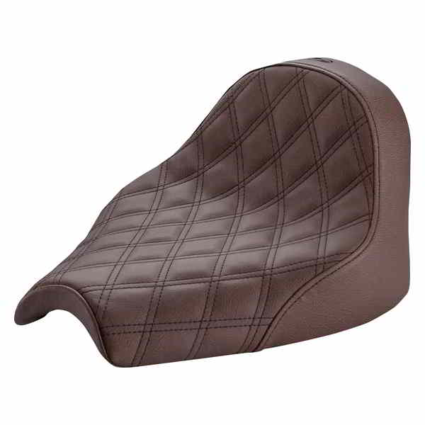 取寄せ シート - Renegade Solo - ラティスステッチ - ブラウン サドルマン Seat - Renegade Solo - Lattice Stitched - Brown I21-04-002BLS 08102306
