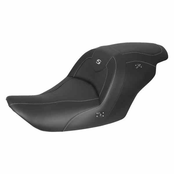 取寄せ Roadsofa?炭素繊維加熱シート サドルマン Roadsofa? Carbon Fiber Heated Seat - Black - without Backrest - GL1800 '14-'17 H23-20-185HCT 08102333