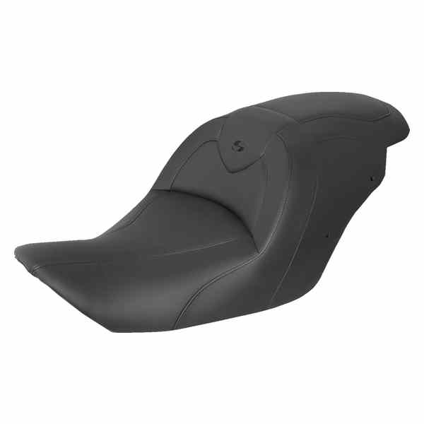 取寄せ Roadsofa?シート サドルマン RoadSofa? Seat - without Backrest - Black w/ Black Stitching - GL1800 '14-'17 H23-20-187 08102334