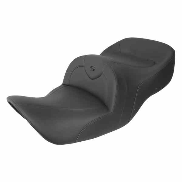 取寄せ Roadsofa?シート サドルマン RoadSofa? Seat - without Backrest - Black w/ Black Stitching - GL1800 '01-'10 H01-07-187 08102338