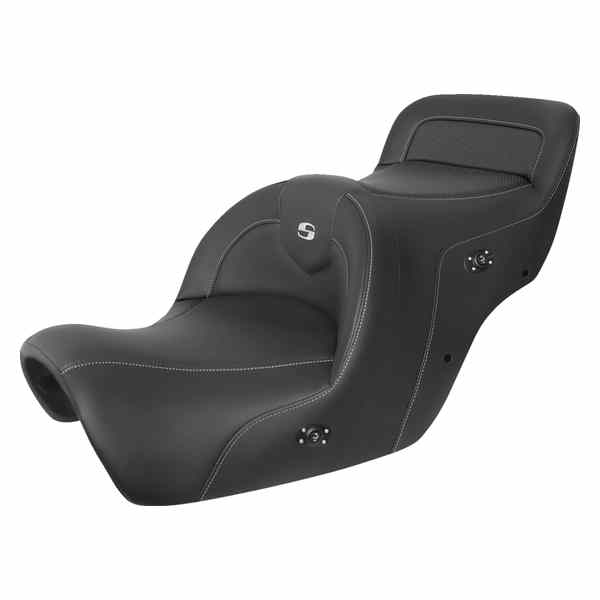 取寄せ Roadsofa?カーボンファイバーシート サドルマン Heated Roadsofa? Seat - Carbon Fiber - Without Backrest - Black H88-07-185HCT 08102361