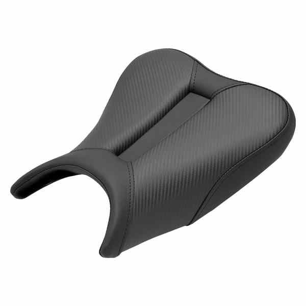 取寄せ トラックシート - ソロ - カーボンファイバー - ブラック - Ninja 400 18-22 サドルマン Track Seat - Solo - Carbon Fiber - Black - Ninja 400 '18-'22 0810-K080 08102404