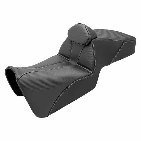 取寄せ アドベンチャーツアーシート サドルマン Adventure Tour Seat - w/ Backrest - Black - Pan Am '21-'23 821-34-200BR 08102407