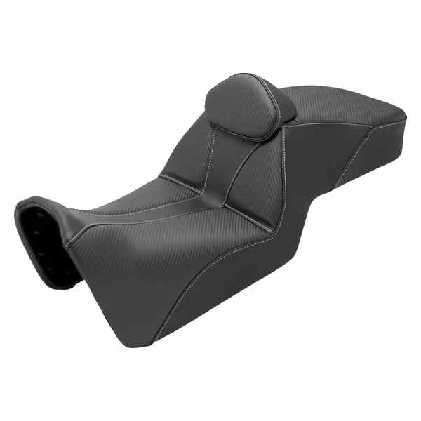 取寄せ アドベンチャーツアーシート サドルマン Adventure Tour Seat - Low - w/ Backrest - Black - Pan Am '21-'23 821-34-201BR 08102408