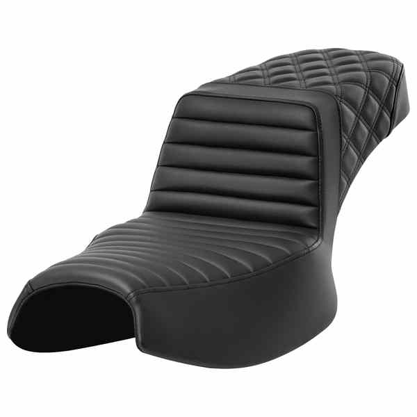 【並行輸入品】 サドルマン ステップアップシート - フロントタック＆ロール/リアラティスステッチ - エクステンデッドリーチ - チャレンジャー 20-24 I20-06E-176 08102410