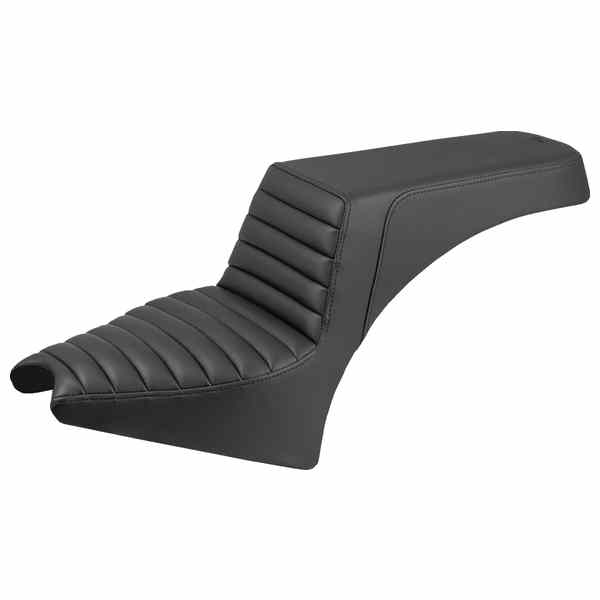【並行輸入品】 サドルマン ステップアップシート - タック＆ロール - ブラック - インディアンスカウト 25 I25-33-171 08102434