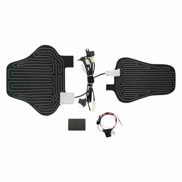 取寄せ シートヒーター - ブラック - FL 08-23 サドルマン Seat Heater - Black - FL '08-'23 13296D 08213422