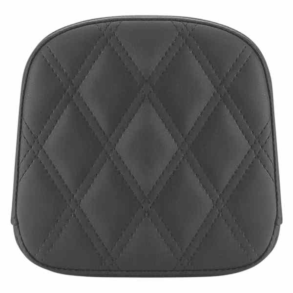 取寄せ シシーバーパッド - ラティスステッチ - ブラック - FL 99-23 サドルマン Sissy Bar Pad - Lattice Stitched - Black - FL '99-'23 040743 08220470
