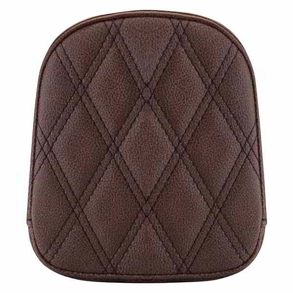 取寄せ シシーバーパッド - ラティスステッチ - ブラウン FL 99-22 サドルマン Sissy Bar Pad - Lattice Stitched - Brown FL '99-'22 040745 08220471