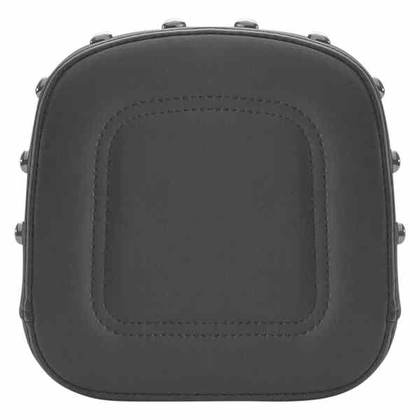 取寄せ シシーバーパッド - コンタード - ブラック - スタッズ - FL 99-23 サドルマン Sissy Bar Pad - Contoured - Black - Studded - FL '99-'23 0407Y 08220475