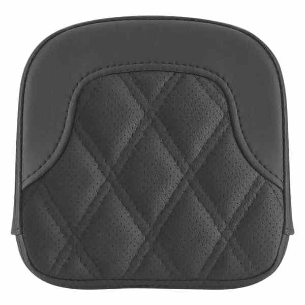 取寄せ トール シシーバー パッド - ロードソファ - ラティスステッチ - ブラック - FL 99-23 サドルマン Tall Sissy Bar Pad - RoadSofa? - Lattice Stitch - Black - FL '99-'23 040744 08220478