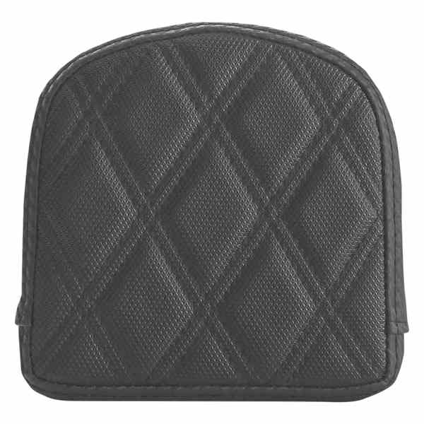 取寄せ シシーバーパッド - ラティスステッチ - ブラック サドルマン Sissy Bar Pad - Lattice Stitched - Black 0408SDC 08220481