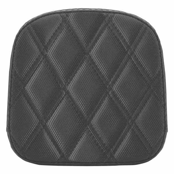取寄せ シシーバーパッド - ラティスステッチ - ブラック サドルマン Sissy Bar Pad - Lattice Stitched - Black 0407SDC 08220482