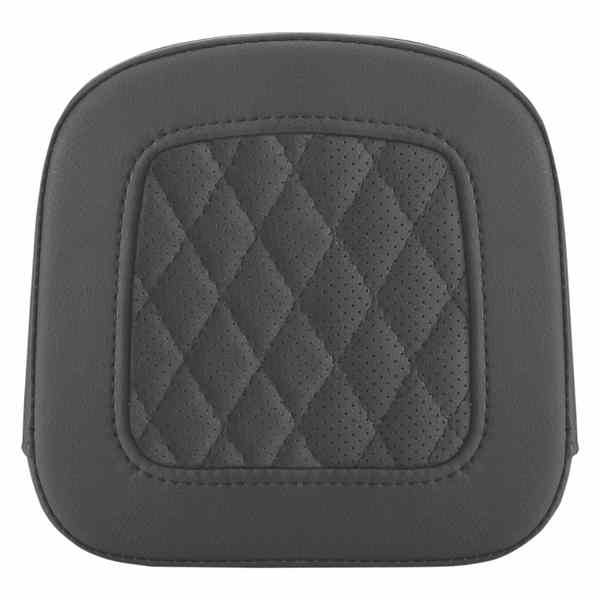 取寄せ シシーバーパッド - ラティスステッチ - ブラック - FL 97-23 サドルマン Sissy Bar Pad - Lattice Stitched - Black - FL '97-'23 0407SM 08220486