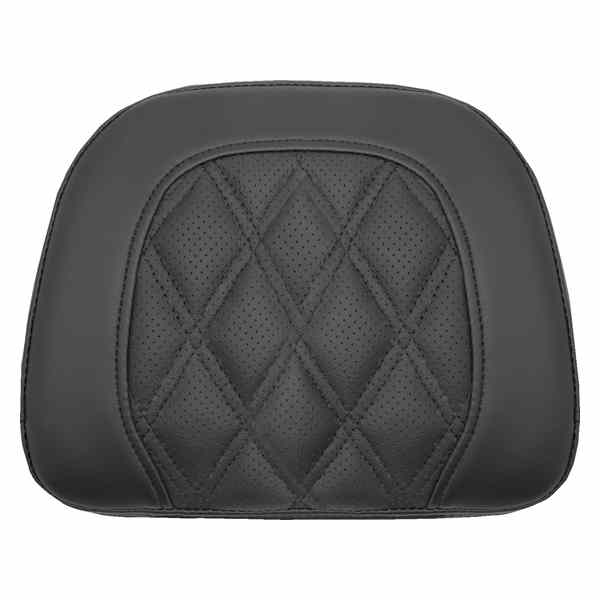 取寄せ ロードソファ シーシーバーパッド - ブラック - ラティスステッチ - Indian 14-22 サドルマン Roadsofa? Sissy Bar Pad - Black - Lattice Stitch - Indian '14-'22 061144 08220535