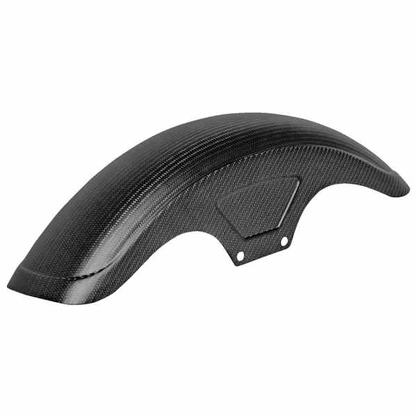【並行輸入品】 サドルマン フロントフェンダー - カーボンファイバー/マット - ダイナ/スポーツスター CF-8-0003M 14011109