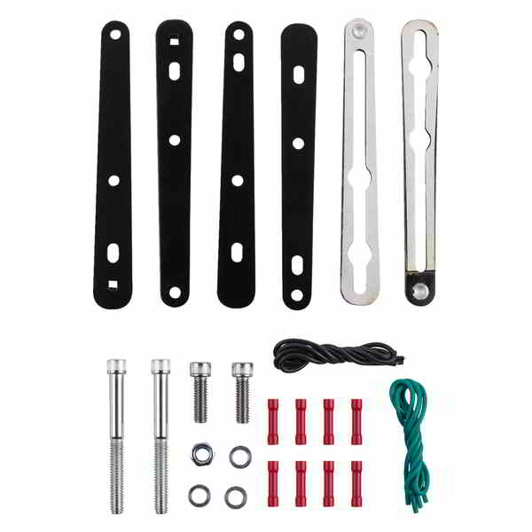 取寄せ ウィンカー再配置キット - スポーツスター - ブラック サドルマン Turn Signal Relocation Kit - Sportster - Black 2020-0422 20200422