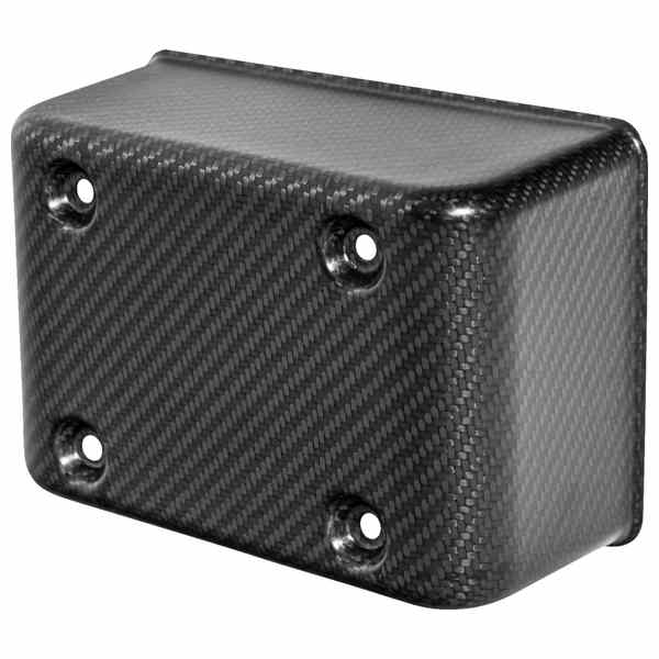 【並行輸入品】 サドルマン ヒューズブロックカバー - カーボンファイバー - マットブラック CF-899-04-003M 21201503
