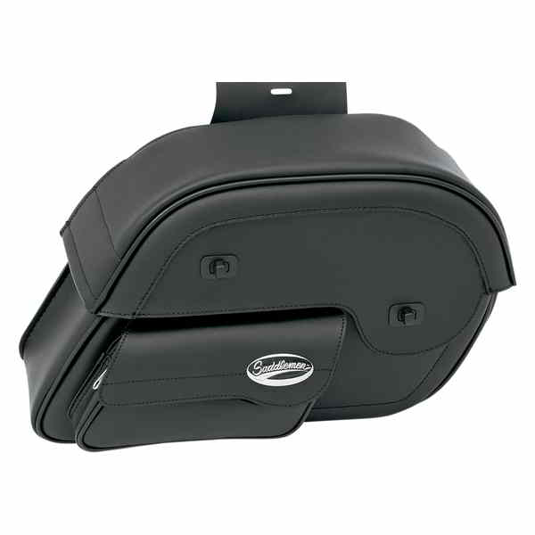 取寄せ Cruis'n?スラントフェイスポーチサドルバッグ サドルマン Cruis'n? Slant Face Pouch Saddlebags - Jumbo 3501-0382 35010382