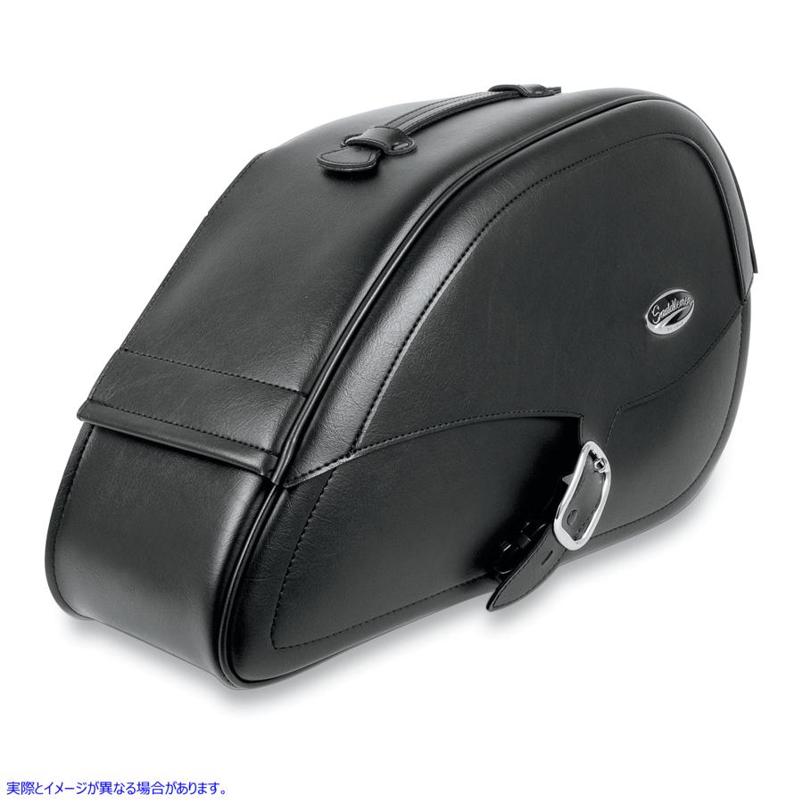 取寄せ リジッドマウント固有のフィットティアドロップサドルバッグ サドルマン Saddlebag - Teardrop - Dyna 3501-0463 35010463