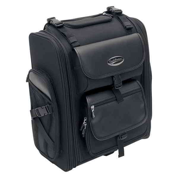 取寄せ S2200E 拡張可能シシーバーバッグ サドルマン S2200E Expandable Sissy Bar Bag 3515-0080 35150080