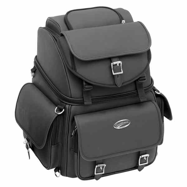 取寄せ シシーバーバッグ - ブラック サドルマン Sissy Bar Bag - Black EX000440 35150120