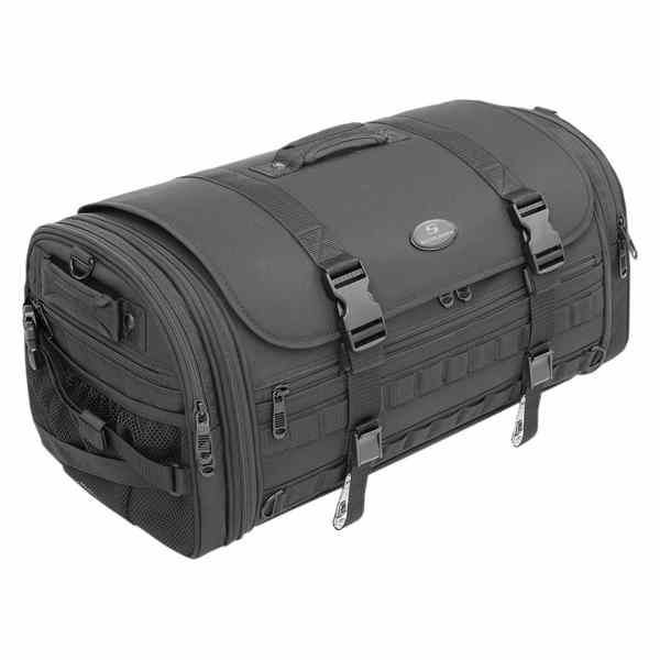 取寄せ TR3300 タクティカル デラックス ラックバッグ - ブラック サドルマン TR3300 Tactical Deluxe Rack Bag - Black EX000043A 35150197