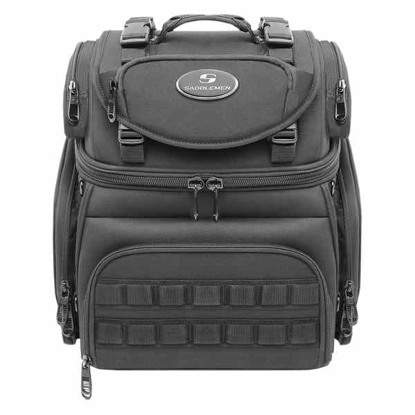 取寄せ シシーバーバッグ - BR1800 タクティカル サドルマン Sissy Bar Bag - BR1800 Tactical 3515-0207 35150207