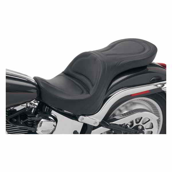 取寄せ Explorer?シート サドルマン Seat - Explorer? - Without Backrest - Stitched - Black - FXSTD 8250JS 8250JS